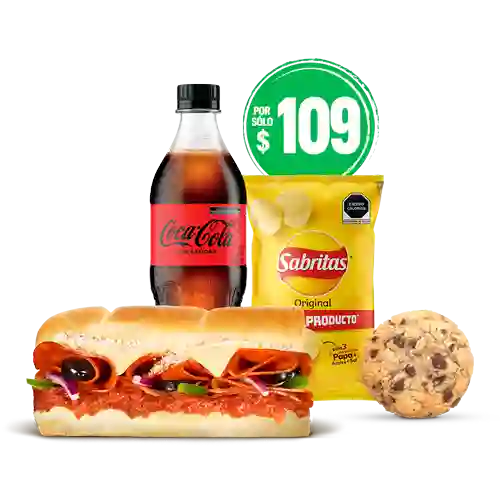 Elige por $109: Pizza Sub Super Combo