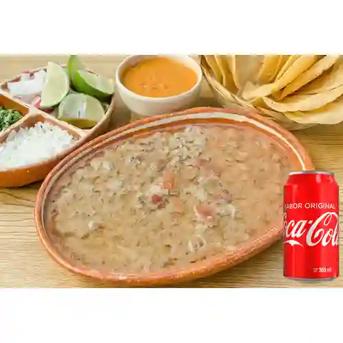 Combo Carne en Su Jugo Mediana + Coca-Cola