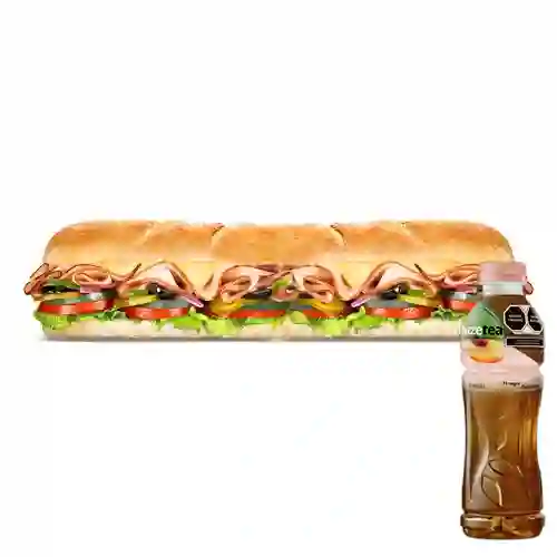 Combo Italiano B.M.T.® Footlong + Fuze Tea Negro Durazno 600 ml