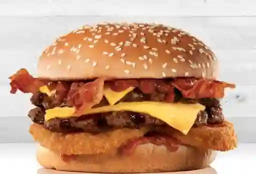 Double Western Bacon Cheeseburger